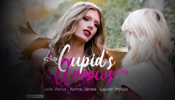 [AdultTime] Kenna James, Lauren Phillip, Jade Venus - Cupid's Arrows 15 Feb 2023 [HD, 1080p]