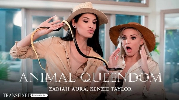 [AdultTime] Kenzie Taylor, Zariah Aura - Animal Queendom 06 Mar 2024 [HD, 1080p]