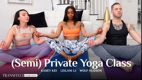 [AdultTime] Kasey Kei, Leilani Li, Wolf Hudson - (Semi) Private Yoga Class 13 Jul 2024 [HD, 1080p]