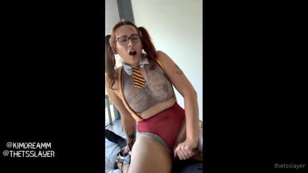 Ts slayer, Kim Dream - Enchanted Love Doll fucks and receives cumfacial