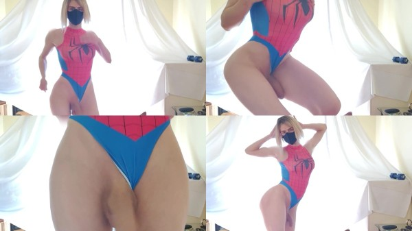 [Pornhub] Samantha Sissy World - Spider Girl Cosplay Gwen Stacy