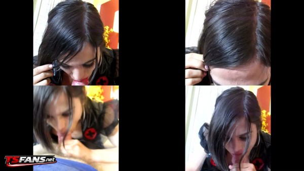 Tia Tizzianni - 19YO Naughty Nurse Nyxi BJ 4 Needy Daddy