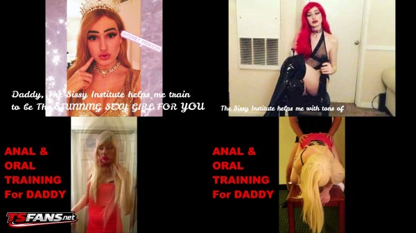 Tia Tizzianni - BAMBI TRANSFORMED TRAINED ANAL and BJ
