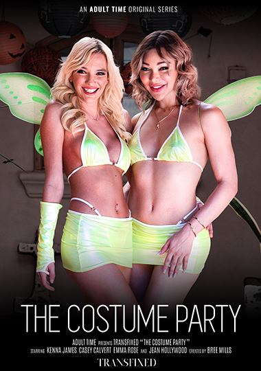 [AdultTime] Casey Calvert, Kenna James, Emma Rose, Jean Hollywood - The Costume Party 2023 [HD, 1080p]